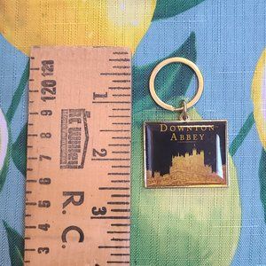 downtown abbey keychain promo from movie stocking stuffer trinket